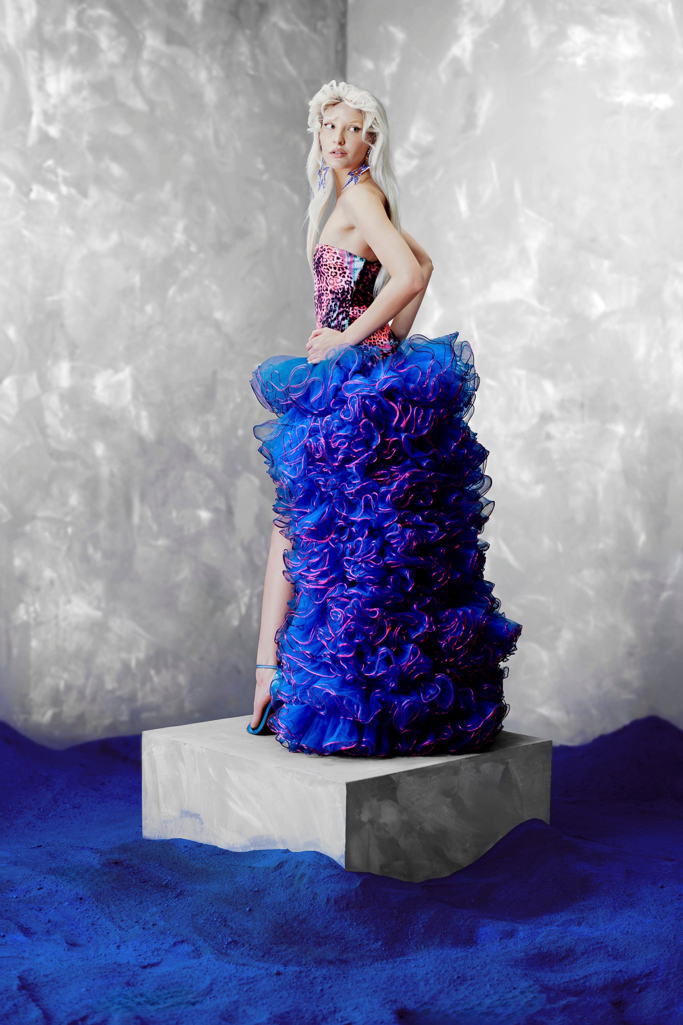 Vestido Babado *Disponível apenas em outras estampas*