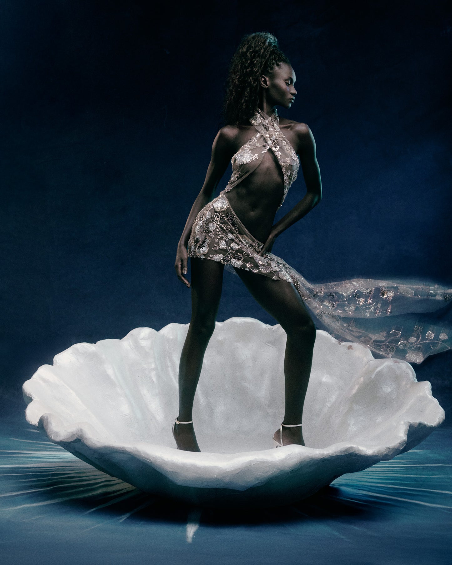 Vestido Cruzado Miçanga